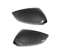 Coque Rétroviseur Latéral Pour A3 Pour S3 Pour RS3 8Y 2021-2024 Couvercle Rétroviseur Latéral Capuchon D'aile Porte Extérieure Vue Arrière Garniture Boîtier Fibre Carbone ABS(Carbon Fiber Look)