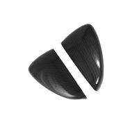 Coque Rétroviseur Lot De 2 Coques Rétroviseur en Fibre Carbone Noir pour Mazda 3 2020 2021 2022 2023 Coque Rétroviseur Latéral