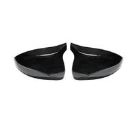 Coque Rétroviseur Pour A3 8V S3 RS3 2014-2020 paire Clip sur couvercle de miroir d'aile Snap remplacement Direct capuchon de miroir latéral(Noir brillant)