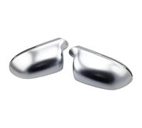 Coque Rétroviseur Pour A4 Pour S4 Pour B8 Pour A6 Pour C6 2009-2011 Pour A3 Pour Q3 Pour A5 Coques De Rétroviseurs Capuchons D'aile Voiture Chrome Mat(Gloss Chrome)