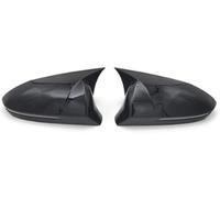 Coque Rétroviseur pour Hyundai pour Tucson 2021 2022 2023 Coque Latérale Extérieure Garniture Couvercle Rétroviseur Voiture Fiber Carbone Coque Rétroviseur Extérieur (Color : Noir Brillant)