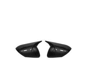 Coque Rétroviseur Pour Mazda 3 Pour Axela BL 2.0 2009-2013 Pièces Voiture/Auto Capuchon Miroir Externe Coque Boîtier Couvercle D'aile(Carbon fiber pattern)
