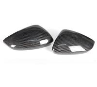 Coque Rétroviseur pour pour A3 pour S3 pour RS3 pour 8Y pour RS 3 2021 2022 2023 2024 Couvercle Rétroviseur Latéral Noir en Fiber Carbone Ouvercle Rétroviseur(1 Pair Carbon Look)