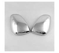 Coque Rétroviseur pour Renault pour Kadjar 2016 2017 2018 2019 Voiture Rétroviseur Couverture Couverture Garniture Cadre Autocollant ABS Chrome Voiture Style Rétroviseur Capuchon (Couleur : ABS Chrom