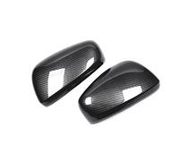 Coque Rétroviseur pour Renault pour Kadjar 2016 2017 2018 2019 Voiture Rétroviseur Couverture Couverture Garniture Cadre Autocollant ABS Chrome Voiture Style Rétroviseur Capuchon (Couleur : Fibre de