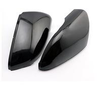 Coque Rétroviseur pour VW pour Touran 2011 2012 2013 2014 2015 Rétroviseur Capuchons Capuchons Rétroviseur Latéral (Taille : Bright Black)