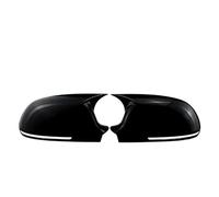 Coque Rétroviseur,Remplacement Rétroviseurs Auto Convient for Audi A3 8P A4 A5 Couvercle de rétroviseur latéral de voiture Capuchon d'aile Boîtier de porte extérieur Garniture de coque(Type A Black)