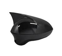 Coque Rétroviseur Voiture 2 Pièces Capuchons Couverture Rétroviseur Latéral Pour Siège Pour LEON 1P Aile De Porte Remplacer La Paire Externes Vue Arrière Noir Rétroviseur Couvre(Black-Right)