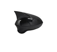 Coque Rétroviseur Voiture 2 Pièces Capuchons Couverture Rétroviseur Latéral Pour Siège Pour LEON 1P Pour IBIZA 6J 3R Aile Porte Remplacer Partie Externe Vue Arrière Rétroviseur Couvre(Black-Right)
