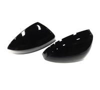 Coque Retroviseur Voiture Compatible Avec Pour R8 (4S) 2016-2022 Avec Lane Assist (après Juin 2016) Couvercle De Rétroviseur Avec Lane Assist Remplacement De Capuchon Noir Brillant