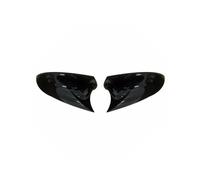 Coque Rétroviseur Voiture Compatible Avec Vauxhall Pour Astra H MK5 2004 2005 2006 2007 2008 2009 Voiture Rétroviseur Cache Capots Pièces Rechange Détachées Accessoires(Glossy Black-Astra J)