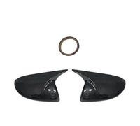 Coque Rétroviseur Voiture Coque De Rétroviseur Extérieur Peinte Pour Mazda 3 Pour Axela BL 2009-2013 Boîtier Cache Voiture(Carbon fiber pattern)