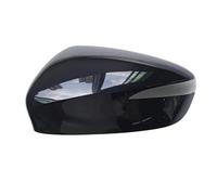 Coque Rétroviseur Voiture Coque De Rétroviseur Intérieur Boîtier De Rétroviseur Coque De Rétroviseur Accessoires Auto ABS Pour Mazda CX3 CX5(Black left)