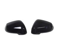 Coque rétroviseur voiture Couvercle de rétroviseur de voiture ABS LHD, autocollant de garniture, accessoires de voiture pour BMW X1 iX1 U11 2023 - 2024(Noir brillant)