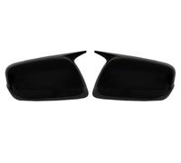 Coque rétroviseur voiture Couvercle de rétroviseur pour Fit pour Jazz 2008 - 2013, aile latérale de porte, boîtier de remplacement, accessoires automobiles(Noir brillant)