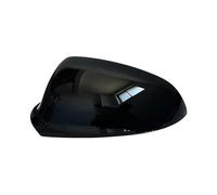 Coque Rétroviseur Voiture Couvercle Rétroviseur Gauche/droite Pour Opel Pour Astra J Pour GTC Pour Sports Pour Tourer 2009 - 2015 Pour Adam 2012 - 2018 13265451 Rétroviseur Couverture(Black cover Left