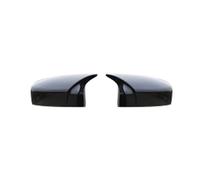Coque Rétroviseur Voiture Pour 3 pour Axela 2014 2015 2016 2017 2018 2019 stylisme voiture capot rétroviseur capot boîtier miroir capot rétroviseur Rétroviseur Couverture(Bright black)
