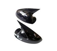 Coque Rétroviseur Voiture Pour Buick pour Regal 2008-2016 rétroviseur rétroviseur latéral capot d’aile capot porte extérieure garniture autocollant Rétroviseur Couverture(Gloss Black)