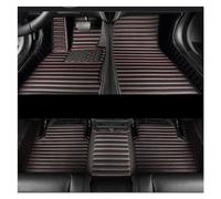 Coque Rétroviseur Voiture Pour classe ML pour W166 2012-2016 2013 2014 2015 année détails intérieurs accessoires voiture tapis rayé tapis sol voiture en cuir Pu Rétroviseur Couverture(Black red)