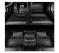 Coque Rétroviseur Voiture Pour F10 série 5 2010-2016 année détails intérieurs accessoires voiture tapis rayé tapis sol voiture en cuir Pu Rétroviseur Couverture(Zwart)