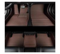 Coque Rétroviseur Voiture Pour GLK 2008-2014 2009 2010 2011 2012 2013 année détails intérieurs accessoires voiture tapis rayé tapis sol voiture en cuir Pu Rétroviseur Couverture(Coffee)