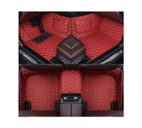 Coque Rétroviseur Voiture Pour pour classe ML pour W164 2005-2011 année accessoires voiture détails intérieurs tapis sol voiture Style personnalisé Rétroviseur Couverture(Red wine)