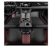 Coque Rétroviseur Voiture Pour série 3 pour E36 1990-2000 pour E46 pour E90 pour E92 coupé pour E93 accessoires intérieurs tapis cuir Custom Car tapis Rétroviseur Couverture(Coffee Black)
