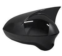 Coque Rétroviseur Voiture Pour Siège Pour Ibiza Mk4 6J Étui De Protection Rétroviseur Arrière Capuchon 2009 2017 Plastique ABS 2 Pièces Rétroviseur Couvre(Black-Left)