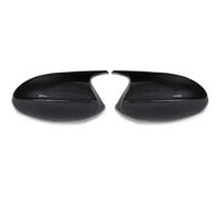 Coque Retrovisore Compatible Avec Pour E81 E82 E92 E93 2006-2009 Capuchon Rétroviseur Latéral Couvercle Rétroviseur Voiture Rétroviseurs Extérieurs Automobiles(Black Carbon,B)