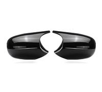 Coque Retrovisore Compatible Avec Pour E87 E88 2004 2005 2006 2007 2008 Couvercles De Rétroviseurs Latéraux De Remplacement Accessoires De Capuchon De Rétroviseur Latéral(Black,A)