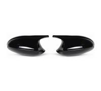 Coque Retrovisore Compatible Avec Pour E87 E88 2004-2008 Couvercles Rétroviseurs Latéraux Accessoires Capuchon Rétroviseur Extérieur Latéral À Motif En Fibre Carbone(Black,B)