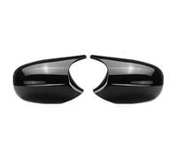 Coque Retrovisore Compatible Avec Pour E87 E88 2004-2008 Couvercles Rétroviseurs Latéraux Accessoires Capuchon Rétroviseur Extérieur Latéral À Motif En Fibre Carbone(Black,A)