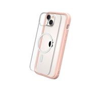 RhinoShield Mod NX - Coque de protection pour téléphone portable - modulaire - compatibilité avec MagSafe - acrylique, TPE, aimant au néodyme - rose
