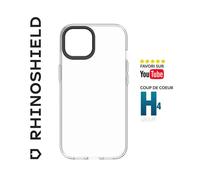 Rhinoshield Coque Antichoc pour iPhone 16 Plus – Transparente, Technologie Anti-Jaunissement