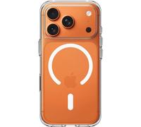 RhinoShield Coque Compatible MagSafe[iPhone 17 Pro] Clear, Anti-jaunissement, Haute Transparence, Force magnétique supérieure, dépasse Les Normes Militaires de Protection - Transparent