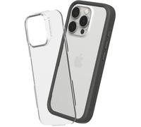 RhinoShield Coque Compatible avec [iPhone 16 Pro Max] | Mod NX - Protection Fine Personnalisable avec Technologie d'absorption des Chocs [sans BPA] - Graphite