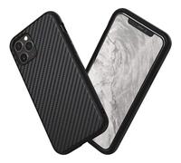 Coque RhinoShield SolidSuit Carbone noir iPhone 15