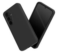 RhinoShield Coque Compatible avec [Galaxy S25] SolidSuit - Coque Fine avec Technologie d'absorption des Chocs et Finition Premium Mate - Noir