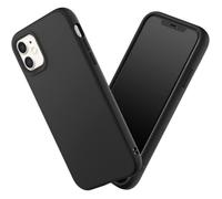 RhinoShield Coque Compatible avec [iPhone 11] SolidSuit - Coque Fine avec Technologie d'absorption des Chocs et Finition Premium Mate - Noir Classic