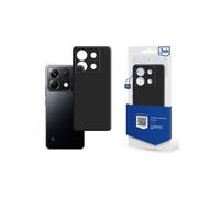 Coque rigide - 3MK - Xiaomi Redmi Note 13 Pro 5G / POCO X6 5G - Noir mat - TPU haute qualité - Anti-rayures