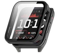 Coque rigide avec film de protection d'écran compatible avec Garmin Venu X1, protection complète anti-rayures en polycarbonate ultra fine pour montre intelligente Garmin Venu X1 (noir)