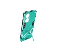 Coque Rigide Bi-matiere pour Huawei Nova 9 et Honor 50 Signée Bibercas - Turquoise