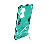 Coque Rigide Bi-matiere pour Huawei Nova 9 et Honor 50 Signée Bibercas - Turquoise