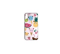Coque rigide compatible pour iPhone X XS Japan Food Fashion Kawaii 01