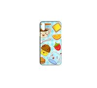 Coque rigide compatible pour iPhone X XS Japan Food Fashion Kawaii 03
