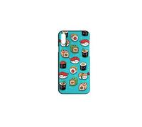 Coque rigide compatible pour iPhone X XS Japan Food Sushi Fashion Kawaii 07