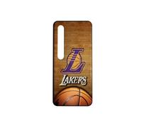 Coque rigide compatible pour Xiaomi Mi 10 Los Angeles Lakers NBA Team 02
