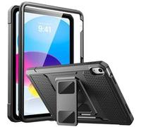Accezz Coque Rugged Back pour Apple iPad 11 (2025) 11 pouces A16 / iPad 10 (2022) 10.9 pouces - Noir