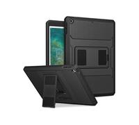 Accezz Coque Rugged Back pour Apple iPad 6 (2018) 9.7 pouces / iPad 5 (2017) 9.7 pouces - Noir