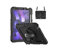 Accezz Coque arrière Defender XT pour Apple iPad Air 5 (2022) / Air 4 (2020) - Noir